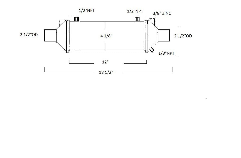 10557-1-7 DETROIT DIESEL 892 GEAR COOLER | LE : 10557 1 7