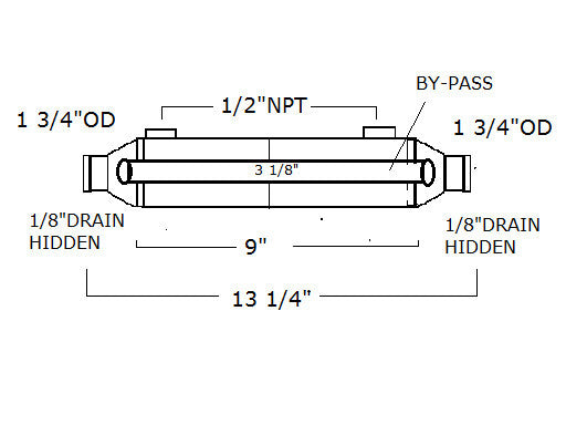 12945-1-7 YANMAR GEAR COOLER | LE: 12945-1-7 - Lenco Coolers