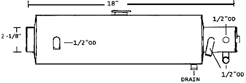 130-0904 ONAN HEAT EXCHANGER | LE: 130-0904 | CUPRO NICKEL REPLACEMENT HEAT EXCHANGER - Lenco Coolers