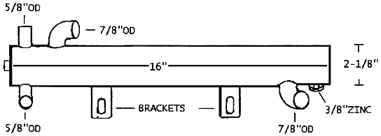 302632 UNIVERSAL HEAT EXCHANGER | LE: 302632