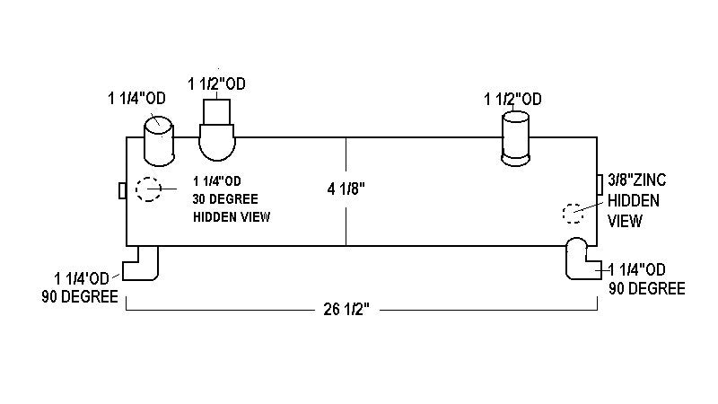 4142016 Chrysler Heat Exchanger | LE: 4142016 - Lenco Coolers