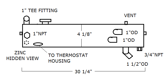 511088 MARINE POWER HEAT EXCHANGER
