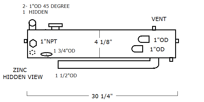 511561A MARINE POWER HEAT EXCHANGER