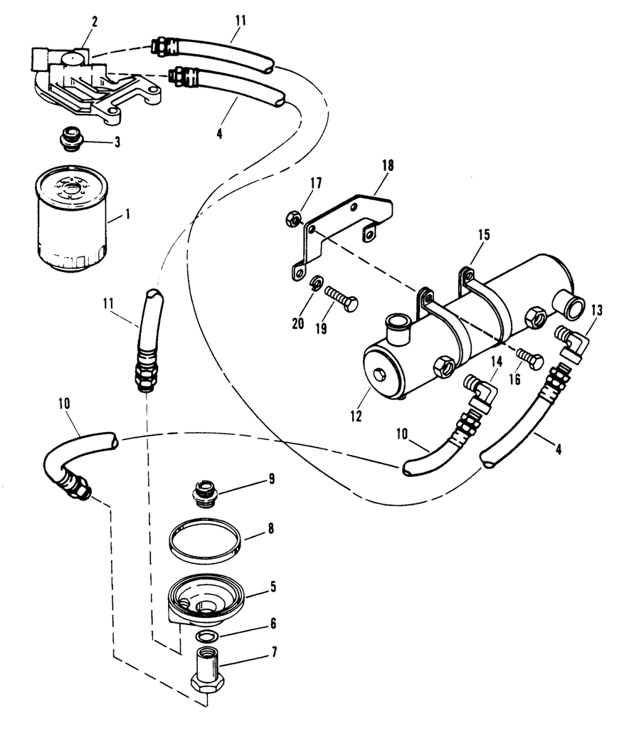 805174T MERCRUISER OIL COOLER | LE: 805174T - Lenco Coolers