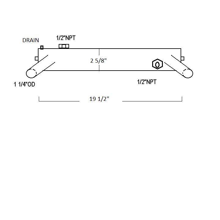 849952T MERCRUISER OIL COOLER | LE: 849952
