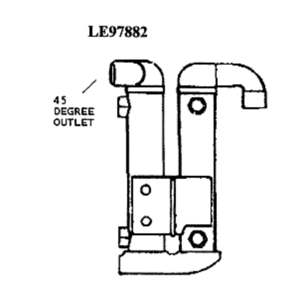 97882 CRUSADER U COOLER | LE: 97882 | TRANSMISSION OIL COOLER