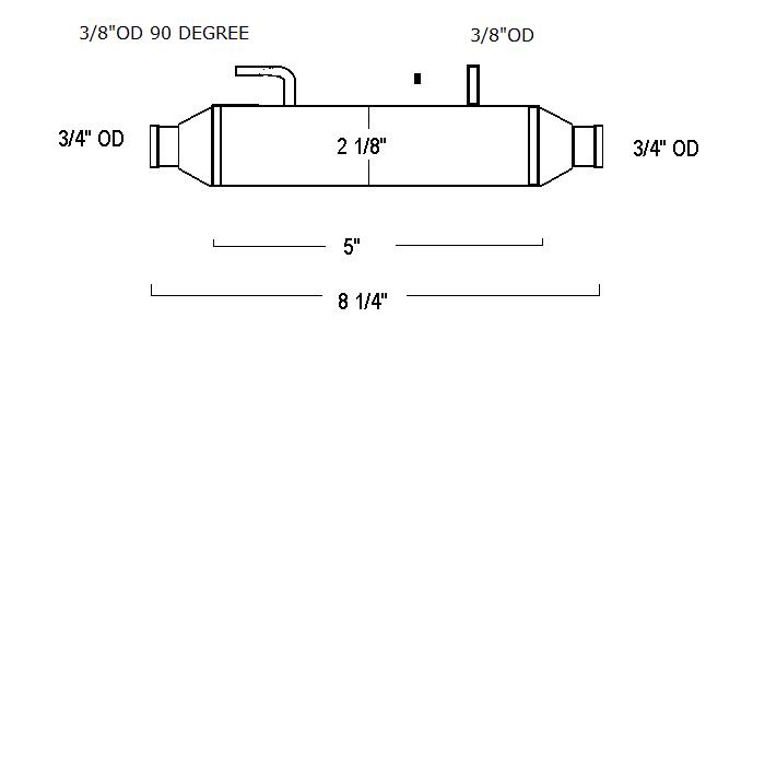 985716 VOLVO POWER STEERING COOLER | LE: 985716