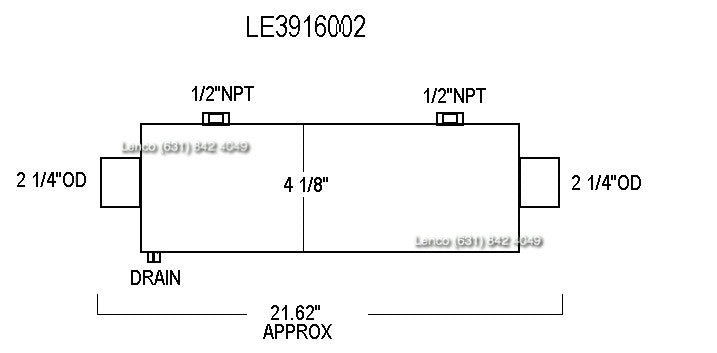 3916002 CUMMINS TRANSMISSION COOLER | LE: 3916002 | COPPER - Lenco Coolers
