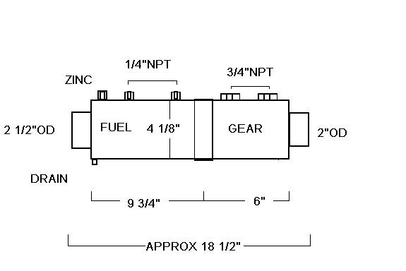 DETROIT DIESEL LE: 23516917 FUEL/GEAR COOLER - Lenco Coolers