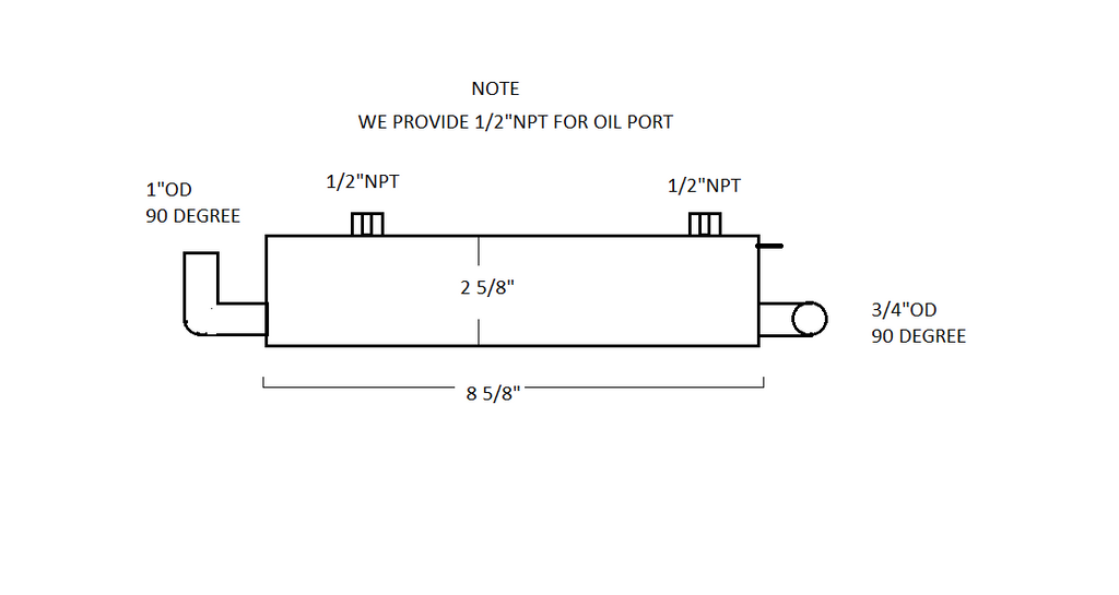 FP3 Fischer Panda Heat Exchanger | LEFP3