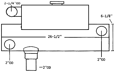 JT2988-1P HEAT EXCHANGER | JOHNSON AND TOWERS 2988-1P | 671 PORT SIDE