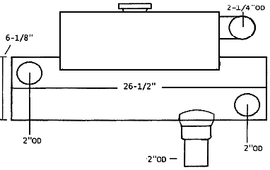 JT2988-1S HEAT EXCHANGER | JOHNSON AND TOWERS 2988-1S | 671 STARBOARD SIDE