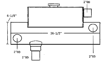 JT3060P HEAT EXCHANGER | JOHNSON AND TOWERS 3060P | 671 PORT SIDE