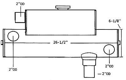 JT3060S HEAT EXCHANGER | JOHNSON AND TOWERS 3060S | 671 STARBOARD SIDE