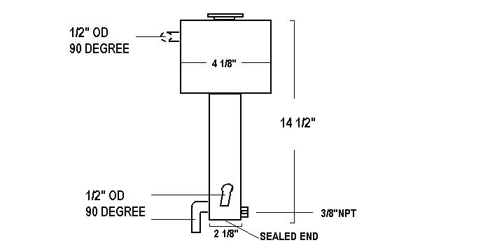130-0629 ONAN HEAT EXCHANGER | LE: 130-0629 | CUPRO NICKEL REPLACEMENT HEAT EXCHANGER