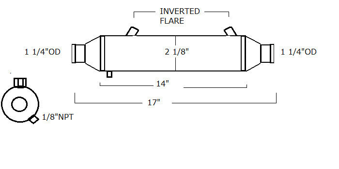 863832T MERCRUISER OIL COOLER | LE: 863832T