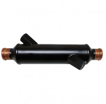 MERCRUISER: LE 807371T1 OIL COOLER, 10" LONG, OFFSET FITTINGS - Lenco Coolers