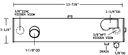 WESTERBEKE LE: 14129 HEAT EXCHANGER - Lenco Coolers