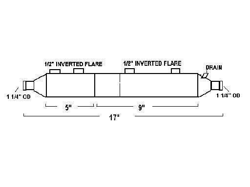 513526 MARINE POWER TANDEM COOLER ENGINE OIL TRANSMISSION