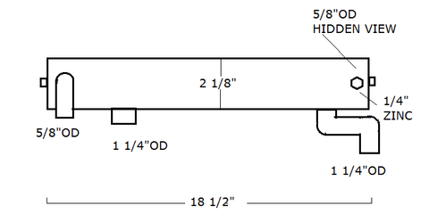13048-2-7  Isuzu Heat Exchanger | LE: 13048-2-7