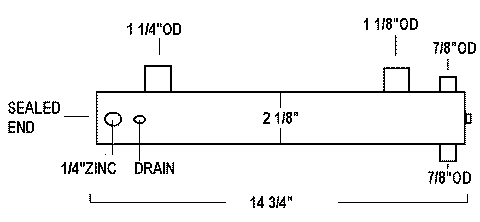 WESTERBEKE LE: 36895 HEAT EXCHANGER - Lenco Coolers